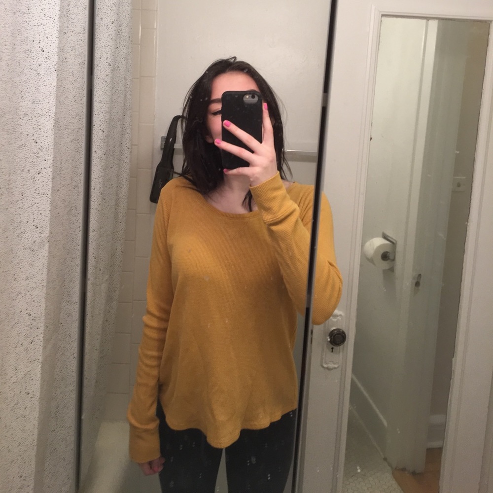 Gold Comfy Long Sleeve